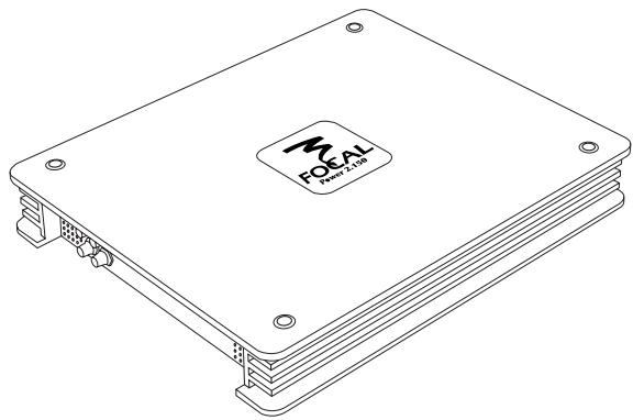 FOCAL POWER AMPLIFIERS - Contents of the packaging: - 1
