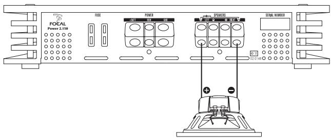 FOCAL POWER AMPLIFIERS - WARNING - 2