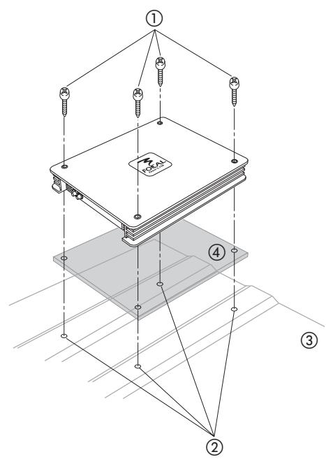 FOCAL POWER AMPLIFIERS - AVERTISSEMENT - 2
