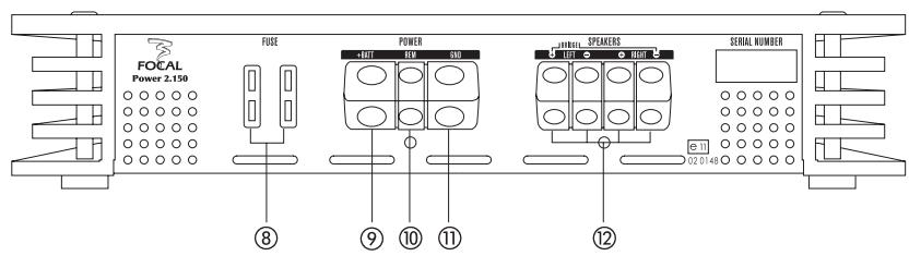 FOCAL POWER AMPLIFIERS - Focal Power 1.800 mode bridgé - 6