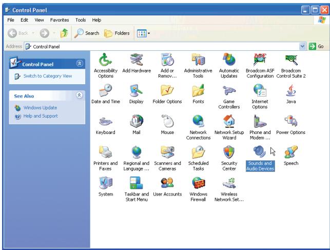 FOCAL XS MULTIMEDIA SOUND SYSTEM - Audio configuration for PC/Configuration audio sur PC - 2