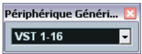 STEINBERG CUBASE SX - Le périphérique générique - 1