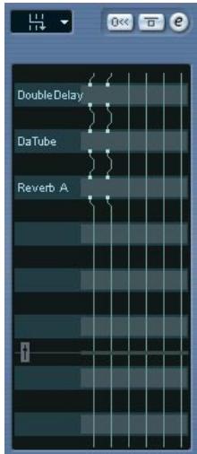 STEINBERG CUBASE SX - Utiliser des effets mono ou stéréo dans une voie surround (cubase SX uniquement) - 2