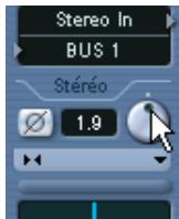 STEINBERG CUBASE SX - Réglage du gain d'entrée (cubase SX uniquement) - 1