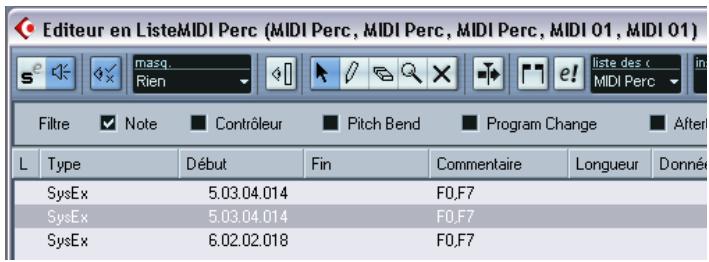 STEINBERG CUBASE SX - Enregistrer un bulk dump dans cubase sx/sl - 2