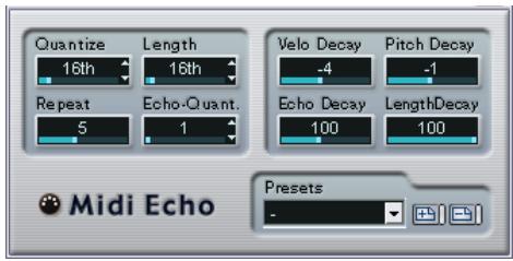 STEINBERG CUBASE SX - MIDIEcho - 1