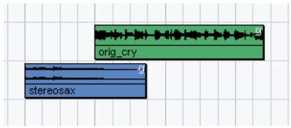 STEINBERG CUBASE SX - Grouper les événements - 1