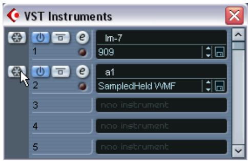 STEINBERG CUBASE SX - Geler un instrument - 1