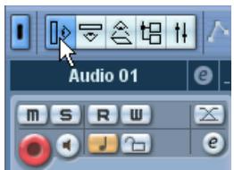 STEINBERG CUBASE SX - Sélectionner un bus d'entrée pour une piste - 1