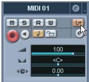 STEINBERG CUBASE SX - Configurer le filtrage et les actions - 1