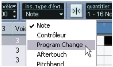 STEINBERG CUBASE SX - Ajouter des événements - 1
