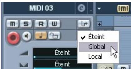 STEINBERG CUBASE SX - Ouvrir le transformateur d'entrée - 1