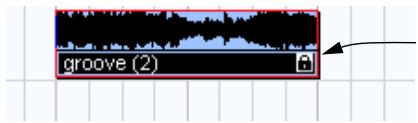STEINBERG CUBASE SX - Verrouiller les événements - 2