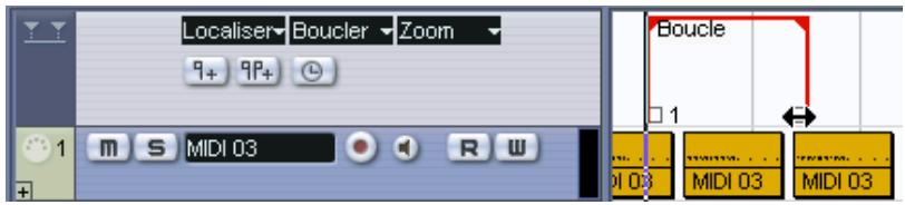 STEINBERG CUBASE SX - Édition des marqueurs dans la piste marqueur - 2