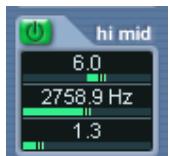 STEINBERG CUBASE SX - Procédureaux réglages de l'égaliseur (EQ) - 2
