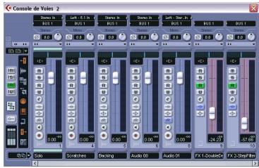 STEINBERG CUBASE SX - Ouvrir la console - 2