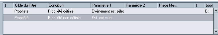 STEINBERG CUBASE SX - Recherche des propriétés - 2