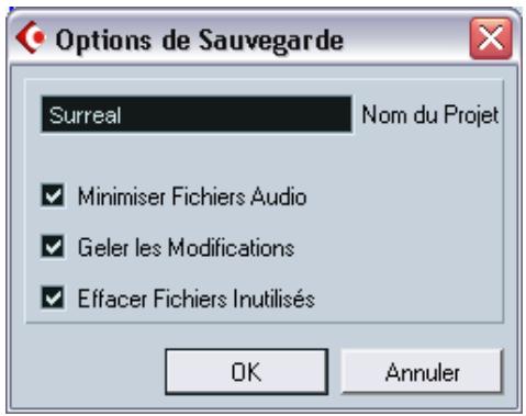STEINBERG CUBASE SX - Enregistrer comme modèle - 1