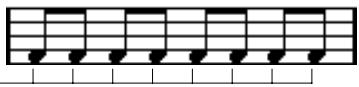 STEINBERG CUBASE SX - Sélectionner une valeur de quantification - 1