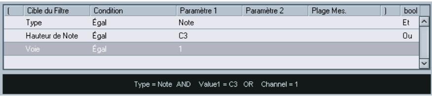 STEINBERG CUBASE SX - Utilisation des parenthèses - 1