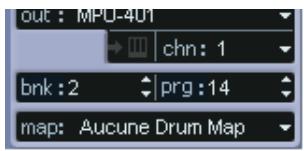 STEINBERG CUBASE SX - Sélectionner un son - 1