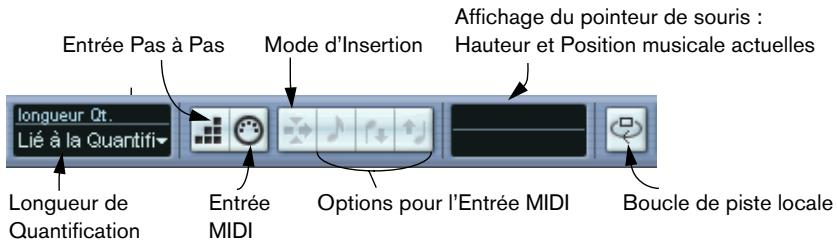 STEINBERG CUBASE SX - La barre d'outils - 2