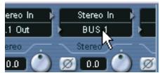 STEINBERG CUBASE SX - Utiliser les bus - 2