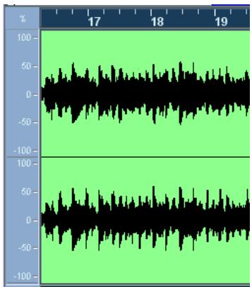 STEINBERG CUBASE SX - L'affichage de la forme d'onde et l'échelle de niveau - 1