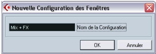 STEINBERG CUBASE SX - Créer une nouvelle configuration de fenêtres - 1