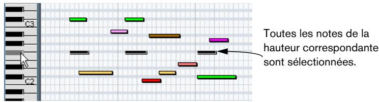 STEINBERG CUBASE SX - Sélectionner des notes - 1