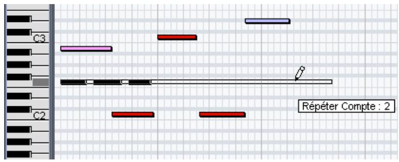 STEINBERG CUBASE SX - Dupliquer et répéter des notes - 1