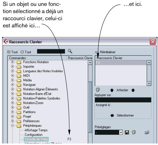STEINBERG CUBASE SX - Ajouter ou modifier un raccourci clavier - 2