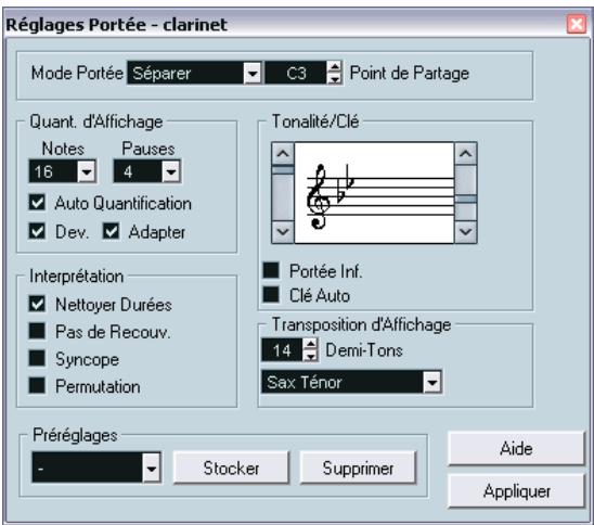 STEINBERG CUBASE SX - Afficher correctement une partition - 1