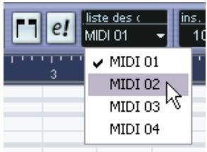 STEINBERG CUBASE SX - Manipulation de plusieurs conteneurs - 1