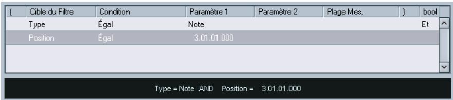 STEINBERG CUBASE SX - La colonne booléenne - 1