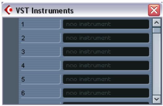 STEINBERG CUBASE SX - Activer et utiliser les instruments VST - 1