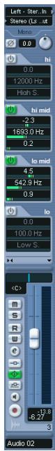 STEINBERG CUBASE SX - Voies de console normales ou étendues (Cubase SX uniquely) - 4