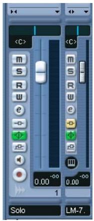 STEINBERG CUBASE SX - Régler la largeur des voies de console - 2