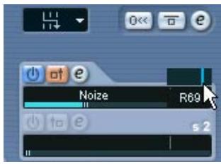 STEINBERG CUBASE SX - Régler le panoramaque des départ - 2