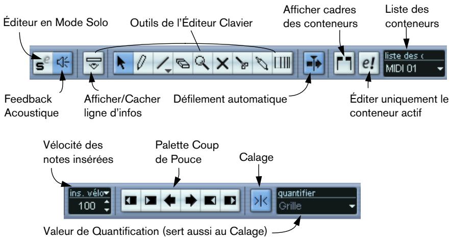 STEINBERG CUBASE SX - La barre d'outils - 1