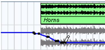 STEINBERG CUBASE SX - Dessiner des événements d'automatisation - 4