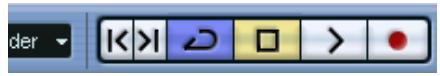 STEINBERG CUBASE SX - La palette transport - 6