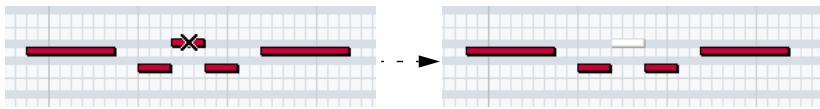 STEINBERG CUBASE SX - Rendre des notes muettes - 1