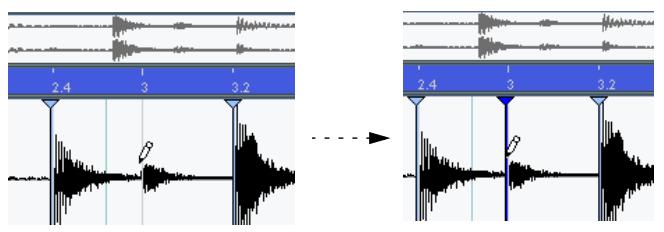STEINBERG CUBASE SX - Ajouter des repères - 1
