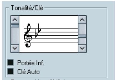 STEINBERG CUBASE SX - Tonalité / clé - 1