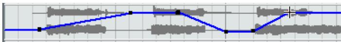 STEINBERG CUBASE SX - Utiliser les divers modes ligne pour tracer les courbes d'automatisation - 1