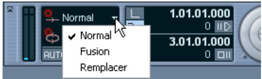 STEINBERG CUBASE SX - Enregistrer des événements se superposant - 1