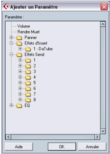 STEINBERG CUBASE SX - Sélectionnez "plus...". - 1