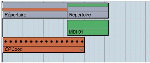 STEINBERG CUBASE SX - Travailler avec des conteneurs répertoire - 3
