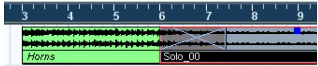 STEINBERG CUBASE SX - Récitation de fondus enchaînés - 2